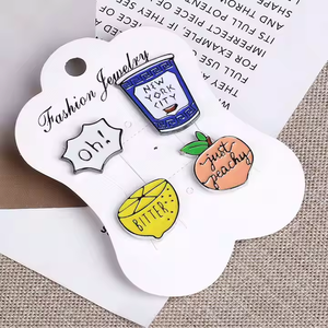 Özelleştirilmiş kişiselleştirilmiş çocuk karikatür çinko alaşım yaka Pin toptan Logo emaye Pin yumuşak sert emaye pimleri - Product Image 4