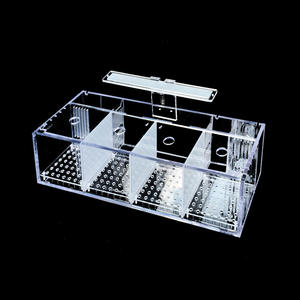 Protezione ambientale Desktop LNBox isolamento in plastica <span class=keywords><strong>acquario</strong></span> <span class=keywords><strong>acquario</strong></span> piccolo ciclo di filtrazione della coltura di pesci - Product Image 4