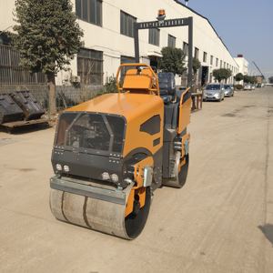 Hochwertige YG-850 Einzel trommel Fußgänger walze Trommel Magnet abscheider Straßen walze <span class=keywords><strong>Padfoot</strong></span> Trommel - Product Image 5