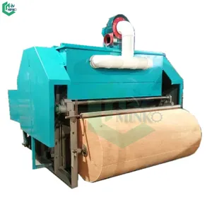 Small Industrial textile fiber carder cotton combing wool carding machine price