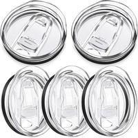 Couvercles de remplacement pour gobelets fins de 20 oz, couvercles en plastique anti-éclaboussures, couvercles anti-déversement pour gobelets fins