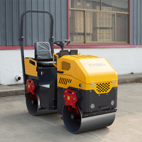 Mini rouleau compresseur d'asphalte prix 1 tonne rouleau compacteur