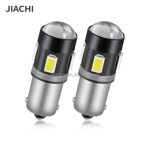 JIACHI BA9S T4W T9 T11 Led Exterior Side Marker Led Light Bulb 5630 5730Chip 6SMD Auto Replacement Light DC12V White Bule Amber