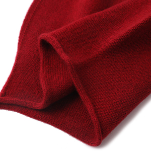 Haute qualité 100% <span class=keywords><strong>cachemire</strong></span> Beanie surdimensionné femmes Beanie chapeau classique couleurs unies léger chapeau pour les femmes - Product Image 6