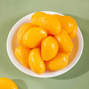 Mango-Vormige Fudge Gummy Snoep