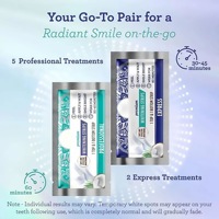 Tiras Blanqueadoras de Dientes con Peróxido HP, Resultados Excepcionales, Alta Viscosidad