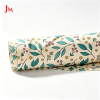 Tissu en voile de coton biologique tissé de haute qualité, imprimé, motif floral uni, pour la confection de vêtements