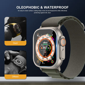 ฟิล์มกระจกนิรภัยใส HD แบบกำหนดเองจากโรงงาน ป้องกันรอยขีดข่วน สำหรับ Apple Watch Ultra Series 10 11 12 Ultra 3/4 49 มม. - Product Image 3