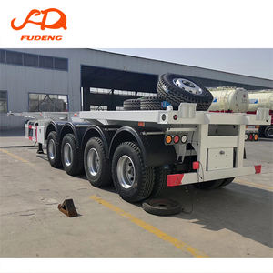 Semi-<span class=keywords><strong>remorque</strong></span> squelette robuste pour l'Afrique |   pour le Nigéria/le Kenya/l'Afrique du Sud |   Logistique portuaire de conteneurs, transport de conteneurs, <span class=keywords><strong>remorque</strong></span> de conteneurs - Product Image 2