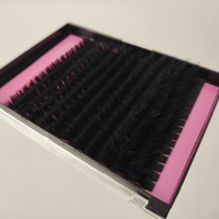 Kit Bulu Mata 3D D Curl Super Lembut Bahan PBT Dapat Digunakan Kembali dengan Tray Bulu Mata