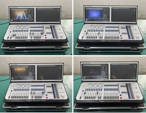 Console <span class=keywords><strong>DMX</strong></span> Avolite Tiger Touch Plus V17 V18 à double écran avec Flight Case pour le transport - Product Image 6