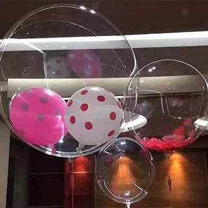 10''18''24''36'' Transparent Globes Clear <b>Balloon</b> Helium Inflatable Bobo <b>Balloons</b> Wedding Birthday Baby Shower Decoration - Product Image 5
