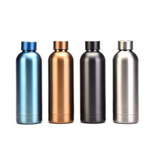 Bouteilles isolées sous vide à double paroi avec logo personnalisé Bouteille d'eau en acier inoxydable à petite ouverture de 500ml - Product Image 6