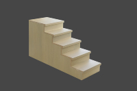 Marches d'escalier en chêne massif durables et écologiques, design traditionnel, garantie de 2 ans, utilisation intérieure, salon, villa