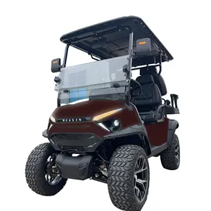 2024 gezi otobüsü avcılık kulübü satılık Golf arabası özel elektrikli 4x 4 Golf arabası