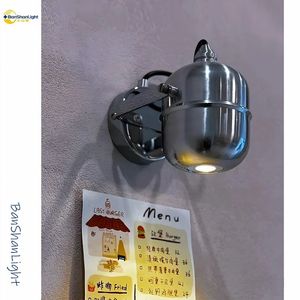 Lampada Vintage in Alluminio Stile Bauhaus per <span class=keywords><strong>Porta</strong></span>, Testiera, Sala Espositiva, Parete Fotografica, Camera da Letto, Corridoio, Stile Industriale - Product Image 4