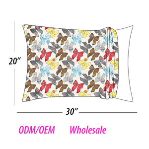 Taie d'oreiller pour bébé ZS en gros, personnalisable, motif dessin animé occidental, en bambou, douce, taille standard - Product Image 1