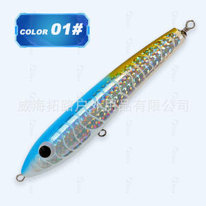 <span class=keywords><strong>Leurre</strong></span> en bois 120g flottant, gros jig pour la pêche en <span class=keywords><strong>mer</strong></span>, pêche à la vague, pêche au poisson-épée, Golden Gun, <span class=keywords><strong>leurre</strong></span> dur sans hameçons, eau salée - Product Image 6