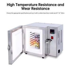 珠宝真空投资工具304不锈钢铸造烧瓶，带橡胶浇口底石膏模具烧掉 - Product Image 2