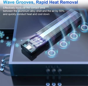 <span class=keywords><strong>2</strong></span> trong 1 loại C USB3.1 10gbps NGFF <span class=keywords><strong>SATA</strong></span> NVMe SSD trường hợp 2230/2242/2260/2280 nhôm công cụ miễn phí <span class=keywords><strong>SATA</strong></span> M.<span class=keywords><strong>2</strong></span> NVMe SSD bao vây - Product Image 3