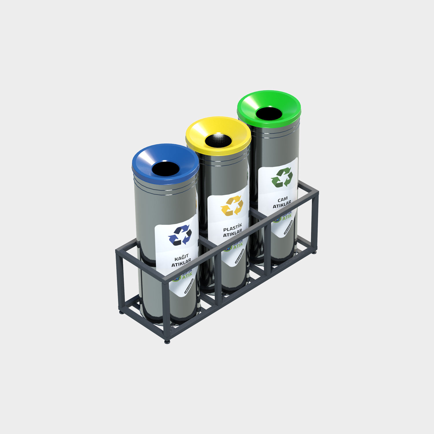 Blue, Yellow and Green