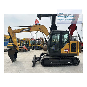 ใช้แล้ว Sany 75 7TON เครื่องขุดมือสอง SY75C มือสองใช้รถขุด SY60C 75C SY75C - Product Image 4