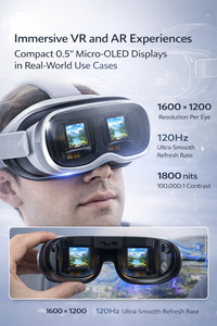 Бинокулярный OLED-дисплей на кремниевой основе 0,5 дюйма TV050F7TSLD01 с интерфейсом Type-C для приложений дополненной/виртуальной реальности - Product Image 4