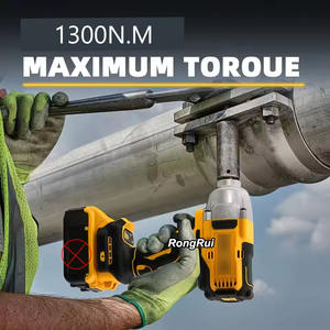 แรงบิดสูง 1300N ประแจไฟฟ้าไร้สาย 20V สำหรับ Dewalt งาน DIY ซ่อมรถยนต์ ประแจกระแทกไร้แปรงถ่าน ระดับอุตสาหกรรม - Product Image 5