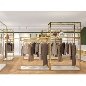 Support d'affichage pour magasin de vêtements au détail, support de vêtements réglable pour robes, manteaux, robes de mariée, aménagement intérieur de boutique - Product Image 4