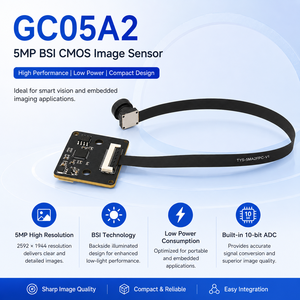 Module de caméra USB 5MP séparé GC05A2 avec câble flexible, mini caméra 2592*1944 pour dispositif médical, sonnette intelligente et numérisation - Product Image 3