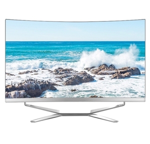 OEM 24 "올인원 PC CPU 8GB RAM 256Gb SSD 3.0MP 카메라 터치 스크린 곡선 하나의 데스크톱 컴퓨터 - Product Image 4