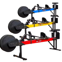 KayakPro Ergomètre à Résistance à l'Air pour Entraînement de Pagaie en Salle, Machine à Ramer Dragon Boat, Équipement de Fitness pour Salle de Sport OEM/ODM