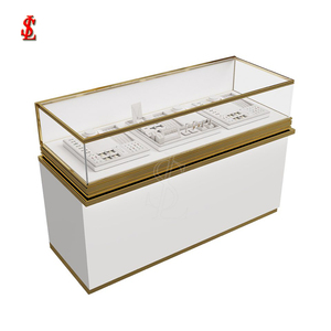 Popular Jewelry <span class=keywords><strong>Shop</strong></span> Último gabinete de escaparate de joyería de diseño moderno con muebles de exhibición personalizados - Product Image 5