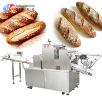 Ligne de production de baguettes de qualité industrielle, équipement de moulage de pâte de précision, rendement stable, ligne de boulangerie commerciale