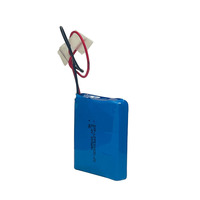 Batterie de cellule de poche 503035 Lifepo4 2s 300mAh 6.4v Li Ion Batterie