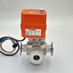 Furui thép không gỉ điện thông minh van <span class=keywords><strong>5</strong></span> cách cơ giới van bi SS304 điều khiển nước Thiết bị truyền động 12V/220V OEM tùy chỉnh - Product Image 5