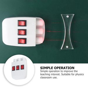Prisme <span class=keywords><strong>optique</strong></span> en plastique pour expériences de <span class=keywords><strong>physique</strong></span> et de réfraction de la lumière en laboratoire, compatible ISO - Product Image 4