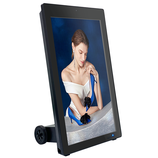 43 Inch Outdoor Portable Advertising Player High Brightness Sinage Android Battery Powered LCD Digital Poster