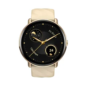 Für Zeblaze GTR 3 Pro Damen Smart Watch mit AMOLED Display 316L Edelstahl IP68 Wasserdichtes Android Operated Silica Gel - Product Image 1