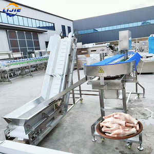 Machine automatique pour le désossage des pattes de poulet, machine à découper les pattes de poulet, machine à retirer les pattes de poulet - Product Image 1
