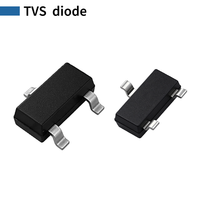 SM712-02HTG SM712 712 SOT-23 diode TVS bidirectionnelle ESD suppresseur de tension transitoire zener 600W Original