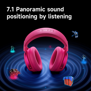 MCHOSE X9 Choisissez le <span class=keywords><strong>casque</strong></span> de jeu basse fréquence X9 Over-ear pour PUBG avec microphone - Product Image 3