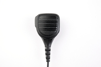 Speaker bahu Interkom Walkie Talkie Audio Jack 3.5mm, Speaker bahu interkom Push-to-Talk (PTT) untuk radio Kenwood komunikasi berkabel