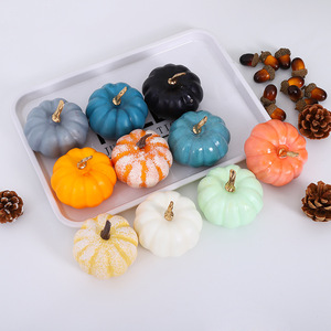 Nouvelles citrouilles artificielles en mousse multicolores pour Halloween, Thanksgiving, Noël, la remise des diplômes, Pâques, décoration de la maison et du jardin - Product Image 3