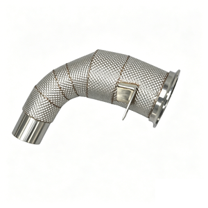 Nuovo Collettore <span class=keywords><strong>di</strong></span> <span class=keywords><strong>Scarico</strong></span> in Acciaio Inox per Porsche 911 992 Turbo 2023, Sistema <span class=keywords><strong>di</strong></span> <span class=keywords><strong>Scarico</strong></span> ad Alto Flusso con Silenziatore Tuning - Product Image 4