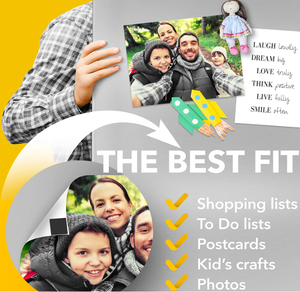 Maghard Peel & Stick Feuilles magnétiques Carrés magnétiques Aimant d'<span class=keywords><strong>un</strong></span> côté, auto-adhésif de <span class=keywords><strong>l</strong></span>'<span class=keywords><strong>autre</strong></span> côté - Product Image 5