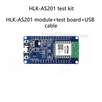 Hilink HLK-AS201 Akselerometer getaran 10 sumbu, modul gerakan/postur bidang magnetik sikap Sensor giroskop dengan getaran 10 sumbu