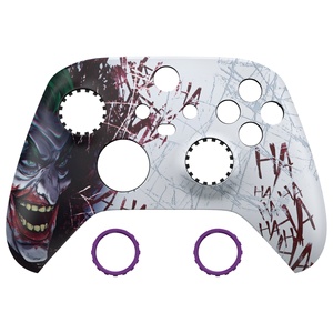 Clown Hahaha ASR Version Front Cover Custom Shell With Anti <b>Sticks</b> Accent Rings for Xbox Series XS Controller Accessories - Product Image 1
