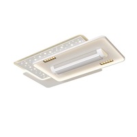 Lampu Kipas Angin Plafon LED Tanpa Baling-Baling Spektrum Penuh dengan Remote Control, Kipas Angin Plafon Modern Tanpa Daun yang Senyap untuk Kamar Tidur Ruang Tamu