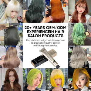 Paris Tendência Cor PureStyle Baixa Amônia Peranment Cor Cabelo Tintura Creme para Uso Profissional Salão - Product Image 2